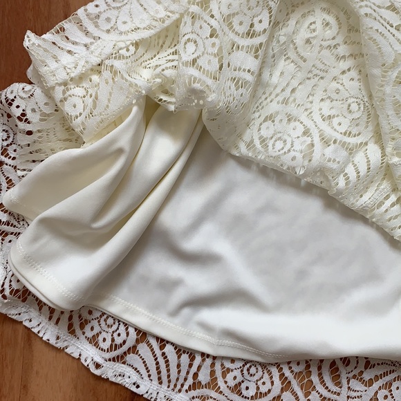 American Rag | White Lace Dress - Picture 5 of 6